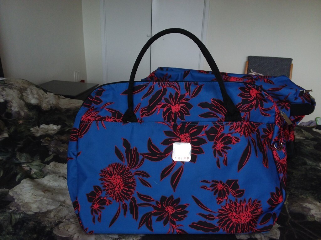tripp floral luggage